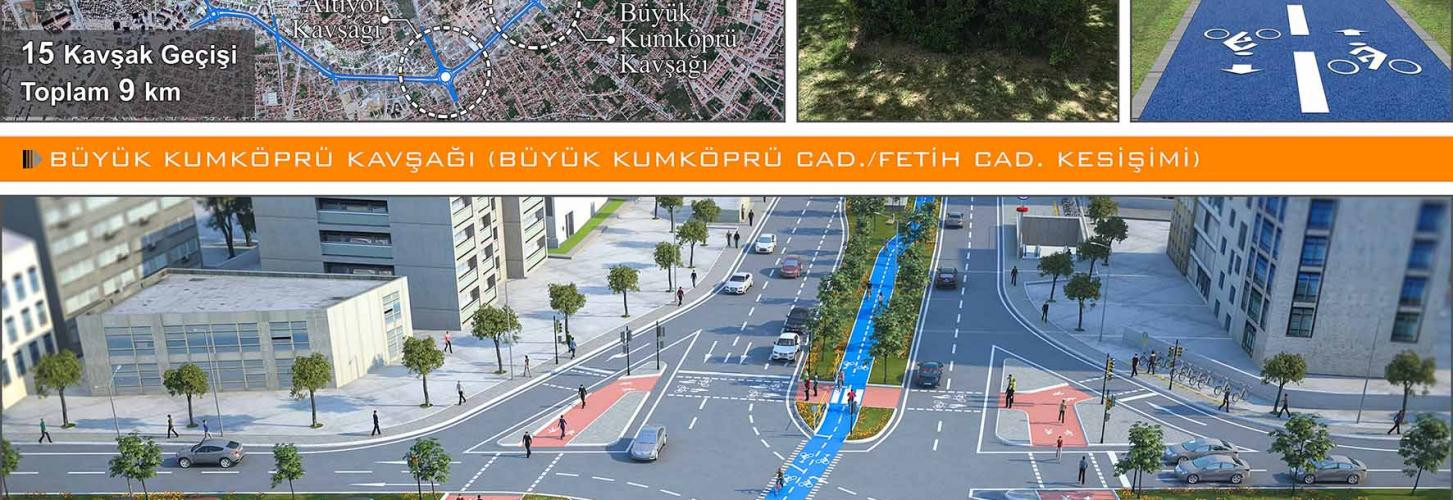 Konya Bisiklet Ulaşım Ana Planı Bisiklet Yolu Koridorları Ön Projeleri