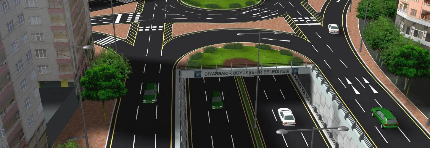 Diclekent-Urfa Road Intersection Interchange, Underpass And Road Implementation Projects