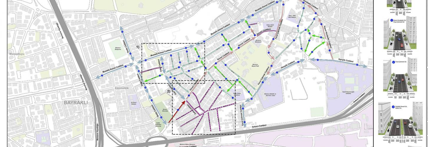 İzmir Kısa Dönem Ulaşım ve Trafik İyileştirme Etüt ve Projeleri