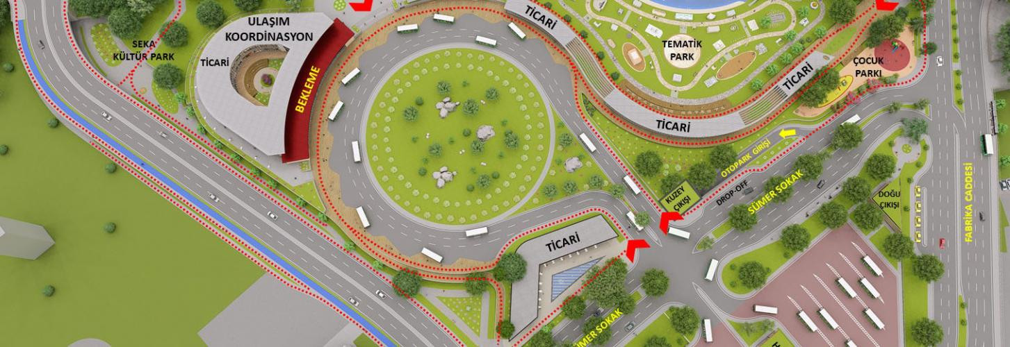 Kocaeli Province Western Terminal Main Transfer Center Arrangement Idea Project