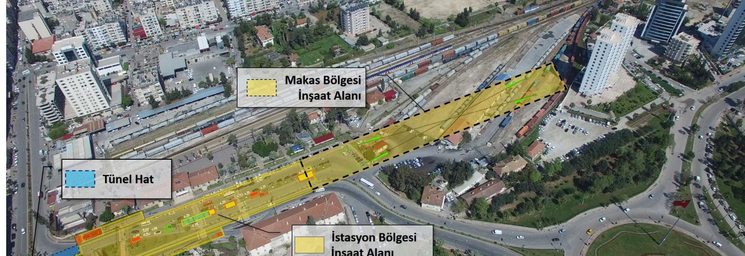 Mersin Mezitli-Gar Raylı Sistem (HRS) Hattı Projesi