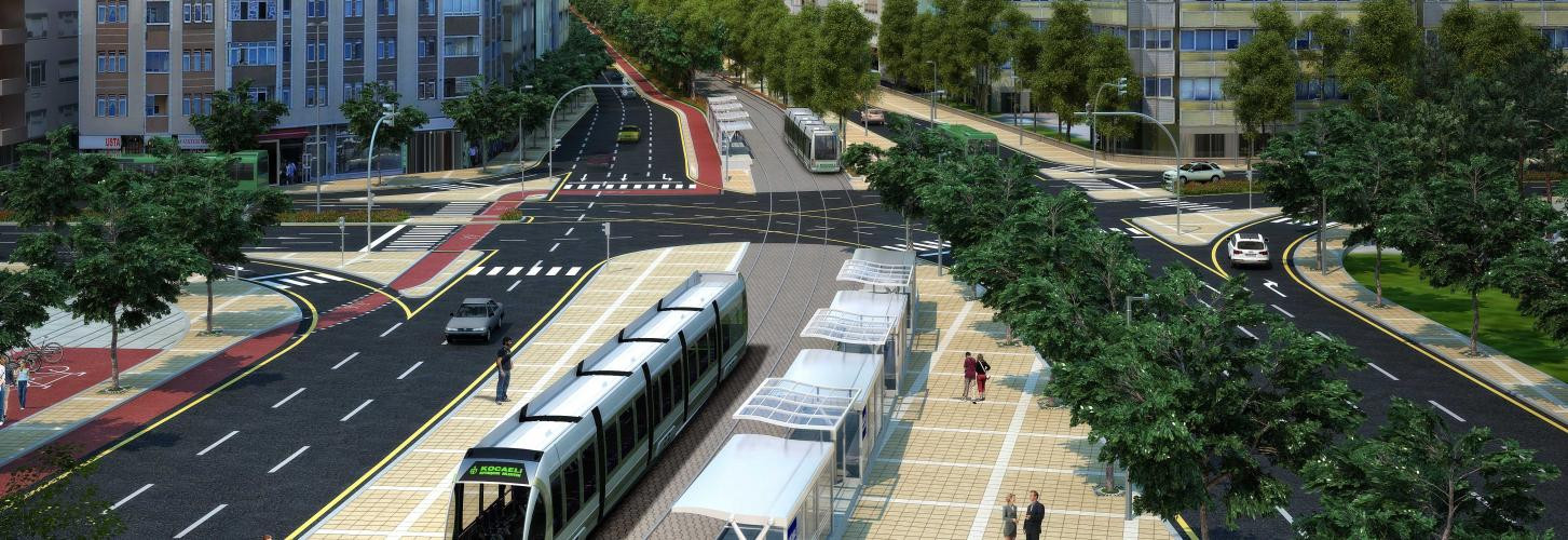 Kocaeli Sekapark-Otogar Tramline Preliminary and Implementation Projects